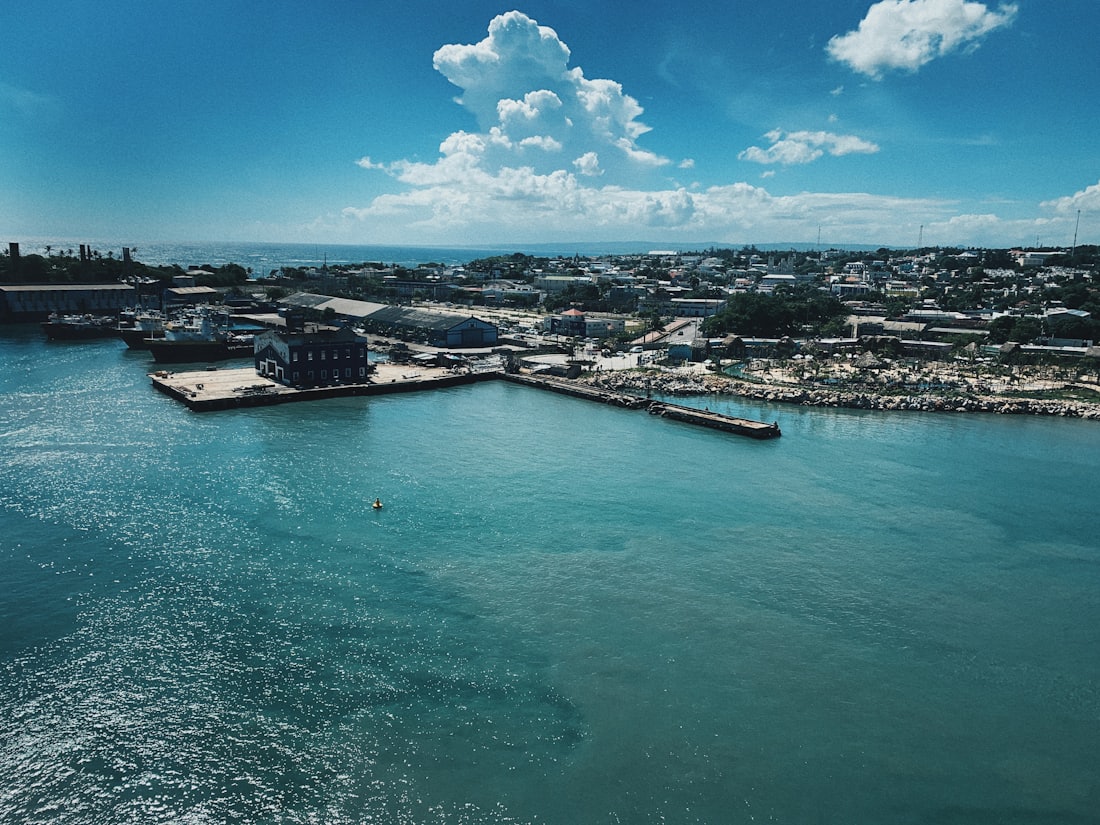 The coast meeting the city from above — Puerto Plata & Cabarete, Dominican Republic
