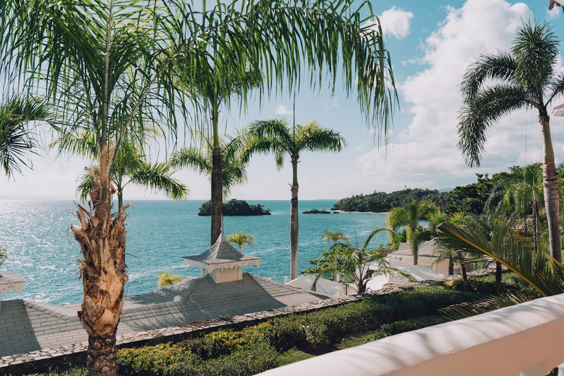 The bay seen from the hills — Samaná & Las Terrenas, Dominican Republic